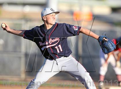 Thumbnail 1 in Palos Verdes vs. Woods Cross (Anaheim Lions Tournament) photogallery.