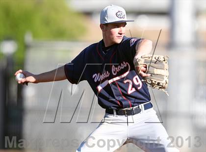 Thumbnail 2 in Palos Verdes vs. Woods Cross (Anaheim Lions Tournament) photogallery.