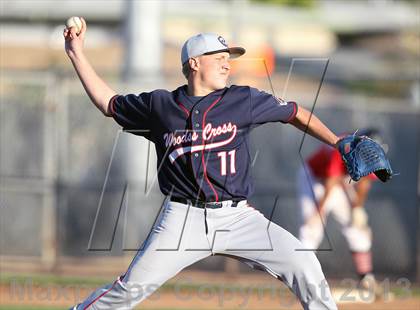 Thumbnail 2 in Palos Verdes vs. Woods Cross (Anaheim Lions Tournament) photogallery.