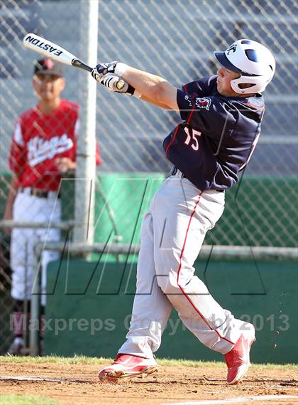 Thumbnail 2 in Palos Verdes vs. Woods Cross (Anaheim Lions Tournament) photogallery.