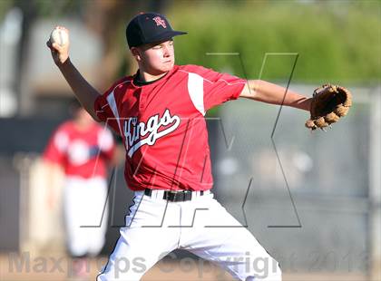 Thumbnail 3 in Palos Verdes vs. Woods Cross (Anaheim Lions Tournament) photogallery.