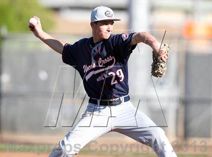 Thumbnail 3 in Palos Verdes vs. Woods Cross (Anaheim Lions Tournament) photogallery.
