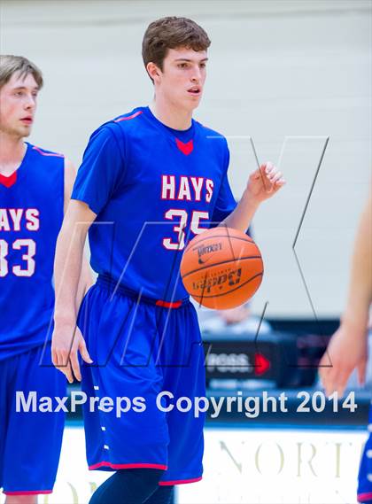 Thumbnail 3 in Hays vs. Miller (UIL 4A Regional Semifinal) photogallery.