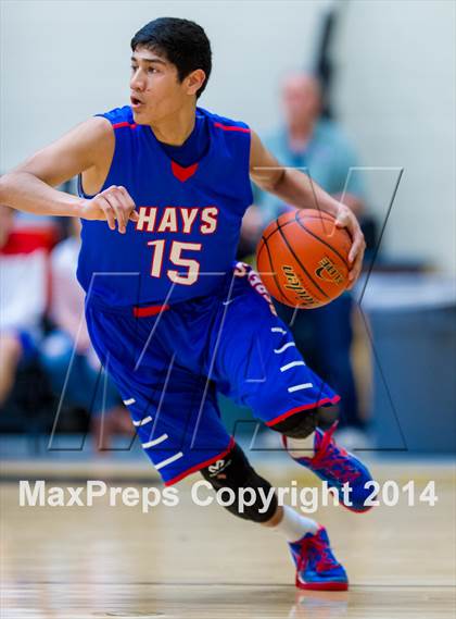 Thumbnail 2 in Hays vs. Miller (UIL 4A Regional Semifinal) photogallery.