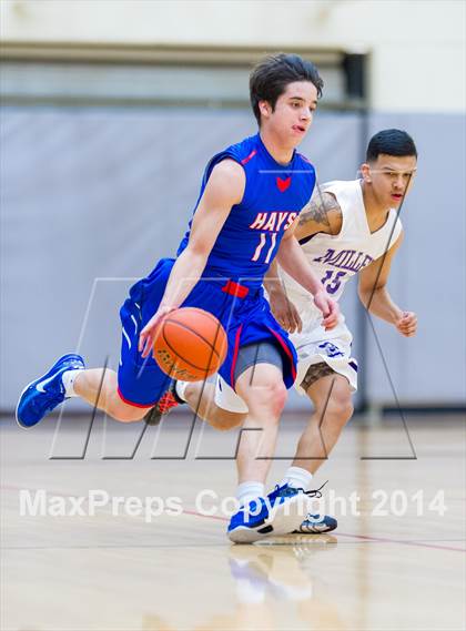 Thumbnail 1 in Hays vs. Miller (UIL 4A Regional Semifinal) photogallery.