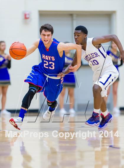 Thumbnail 3 in Hays vs. Miller (UIL 4A Regional Semifinal) photogallery.