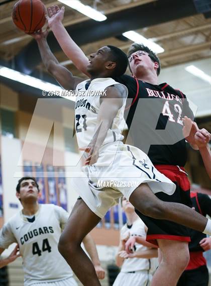 Thumbnail 3 in Romeo @ Stoney Creek (MHSAA District Playoff) photogallery.