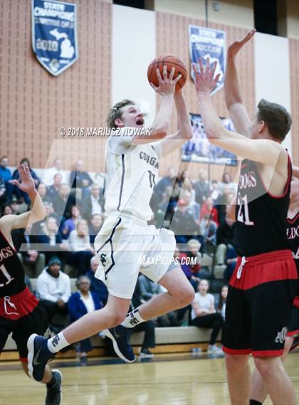 Thumbnail 2 in Romeo @ Stoney Creek (MHSAA District Playoff) photogallery.