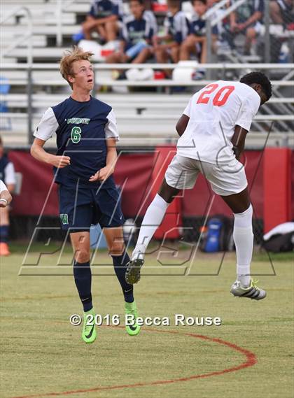 Thumbnail 1 in Charlotte Catholic vs Weddington photogallery.