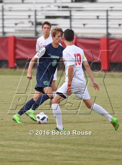 Thumbnail 3 in Charlotte Catholic vs Weddington photogallery.