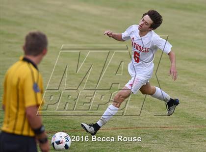 Thumbnail 2 in Charlotte Catholic vs Weddington photogallery.