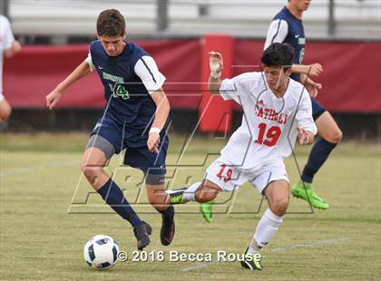 Thumbnail 1 in Charlotte Catholic vs Weddington photogallery.
