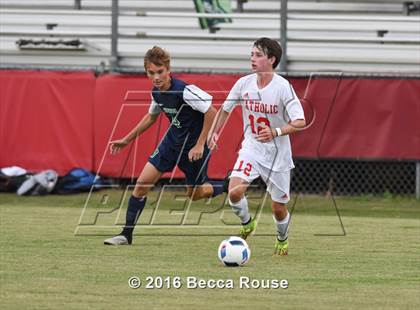 Thumbnail 1 in Charlotte Catholic vs Weddington photogallery.