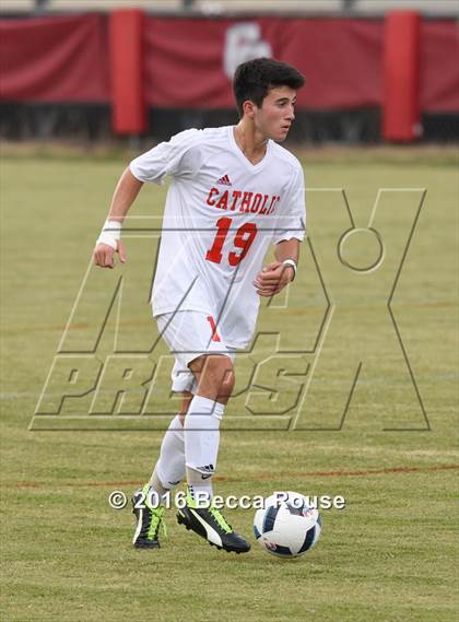 Thumbnail 1 in Charlotte Catholic vs Weddington photogallery.