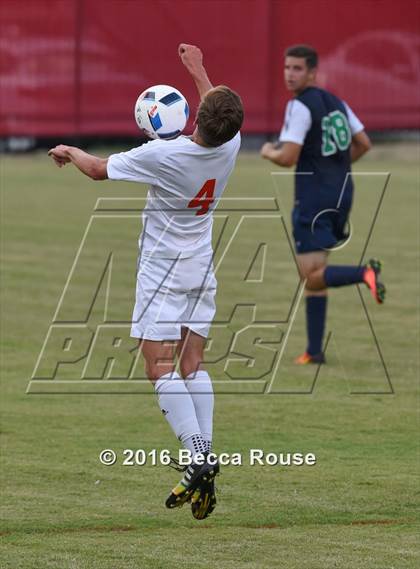 Thumbnail 2 in Charlotte Catholic vs Weddington photogallery.