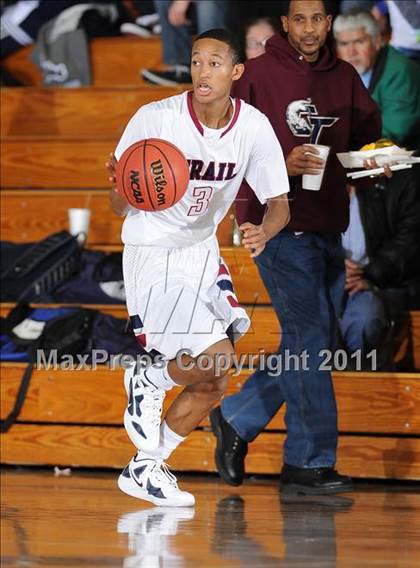 Thumbnail 3 in Cherokee Trail vs. Lincoln (Highlands Ranch 2011 Tip Off Tourney) photogallery.