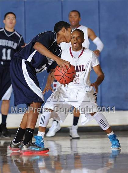 Thumbnail 1 in Cherokee Trail vs. Lincoln (Highlands Ranch 2011 Tip Off Tourney) photogallery.