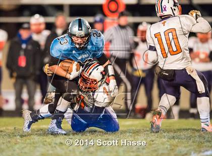 Thumbnail 3 in Catholic Central vs. Powers Catholic (MHSAA Region 3 Division 5 Final) photogallery.