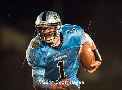 Thumbnail 1 in Catholic Central vs. Powers Catholic (MHSAA Region 3 Division 5 Final) photogallery.