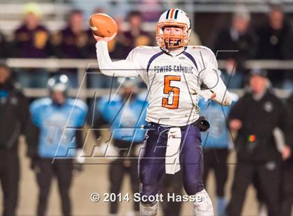 Thumbnail 2 in Catholic Central vs. Powers Catholic (MHSAA Region 3 Division 5 Final) photogallery.