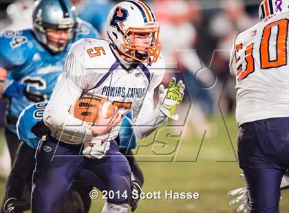 Thumbnail 2 in Catholic Central vs. Powers Catholic (MHSAA Region 3 Division 5 Final) photogallery.