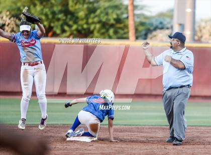 Thumbnail 3 in Camp Verde vs. Benson (AIA 2A Final) photogallery.