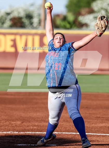 Thumbnail 2 in Camp Verde vs. Benson (AIA 2A Final) photogallery.