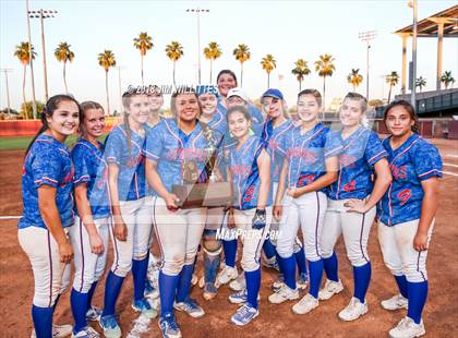 Thumbnail 1 in Camp Verde vs. Benson (AIA 2A Final) photogallery.