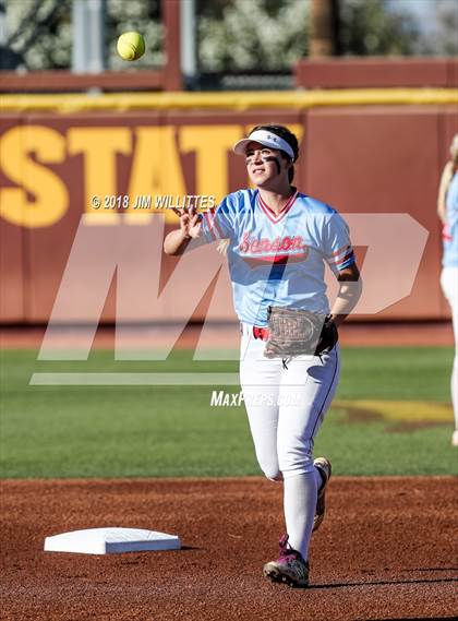 Thumbnail 3 in Camp Verde vs. Benson (AIA 2A Final) photogallery.