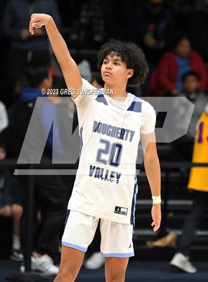 Thumbnail 3 in Dougherty Valley vs. De La Salle (CIF NCS Boys Open Div Final) photogallery.