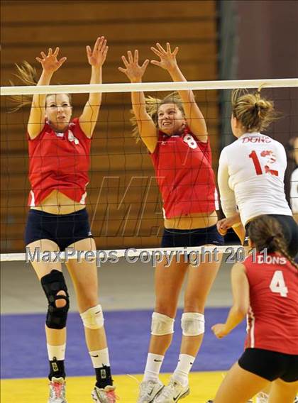 Thumbnail 1 in Cathedral Catholic vs. Campolindo (CIF D3 State Final) photogallery.
