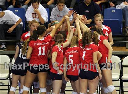 Thumbnail 2 in Cathedral Catholic vs. Campolindo (CIF D3 State Final) photogallery.