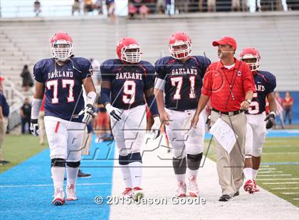 Thumbnail 2 in Oakland vs. Hoover (Middle Tennessee Football Classic) photogallery.
