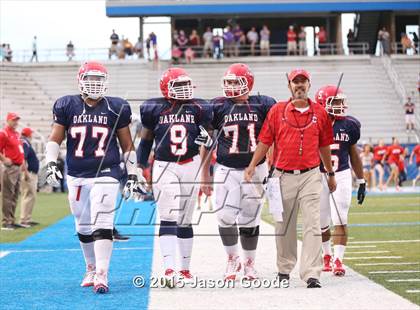Thumbnail 3 in Oakland vs. Hoover (Middle Tennessee Football Classic) photogallery.