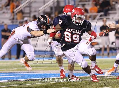 Thumbnail 1 in Oakland vs. Hoover (Middle Tennessee Football Classic) photogallery.