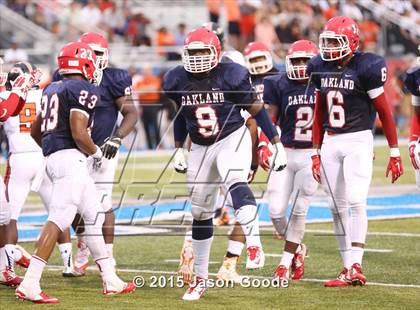 Thumbnail 1 in Oakland vs. Hoover (Middle Tennessee Football Classic) photogallery.