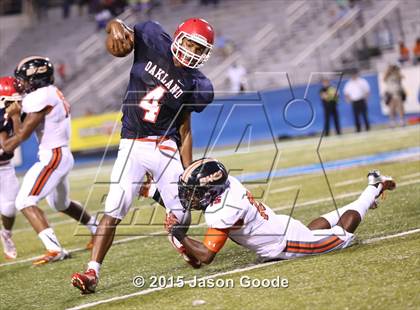 Thumbnail 2 in Oakland vs. Hoover (Middle Tennessee Football Classic) photogallery.