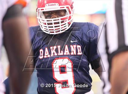Thumbnail 1 in Oakland vs. Hoover (Middle Tennessee Football Classic) photogallery.