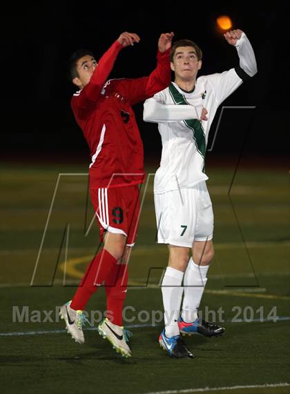 Thumbnail 2 in De La Salle vs. Monte Vista (CIF NCS D1 Final) photogallery.