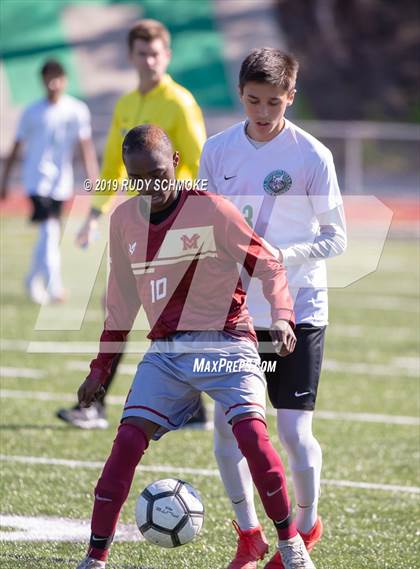 Thumbnail 2 in Monte Vista vs. Mission Vista (CIF SDS D4 Championship) photogallery.