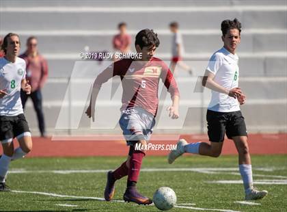 Thumbnail 3 in Monte Vista vs. Mission Vista (CIF SDS D4 Championship) photogallery.