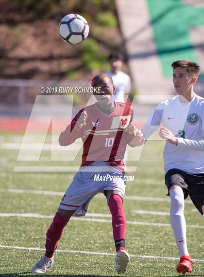 Thumbnail 2 in Monte Vista vs. Mission Vista (CIF SDS D4 Championship) photogallery.