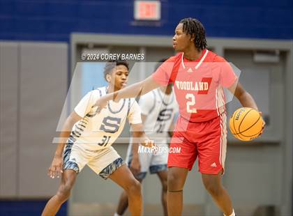 Thumbnail 3 in Woodland vs. Spalding (Oscar Wimberly Christmas Classic @Lamar County HS) photogallery.