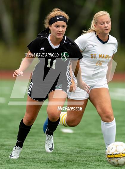 Thumbnail 2 in Austin Prep vs. St. Mary's photogallery.