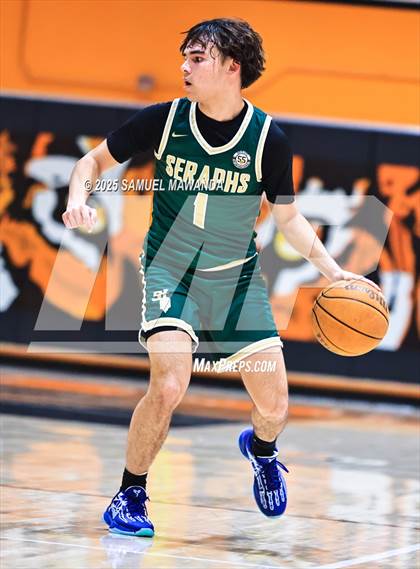 Thumbnail 1 in Brentwood School vs  St. Bonaventure (MLK Day Showdown) photogallery.