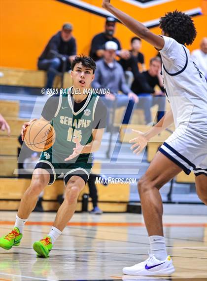 Thumbnail 1 in Brentwood School vs  St. Bonaventure (MLK Day Showdown) photogallery.