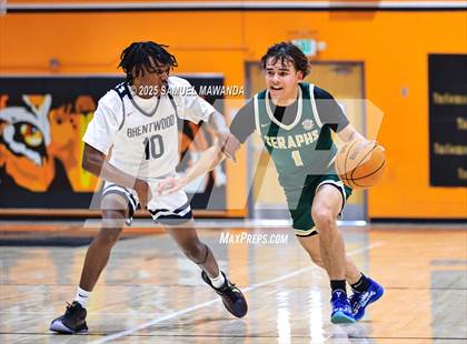 Thumbnail 2 in Brentwood School vs  St. Bonaventure (MLK Day Showdown) photogallery.