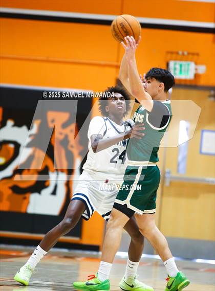 Thumbnail 1 in Brentwood School vs  St. Bonaventure (MLK Day Showdown) photogallery.