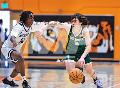 Thumbnail 3 in Brentwood School vs  St. Bonaventure (MLK Day Showdown) photogallery.