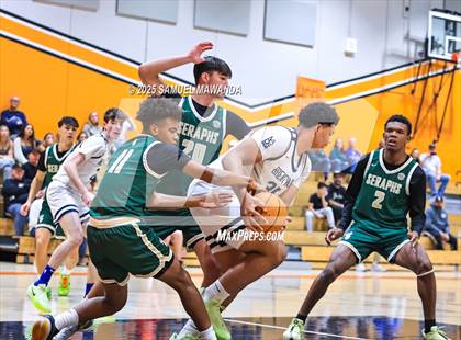 Thumbnail 1 in Brentwood School vs  St. Bonaventure (MLK Day Showdown) photogallery.